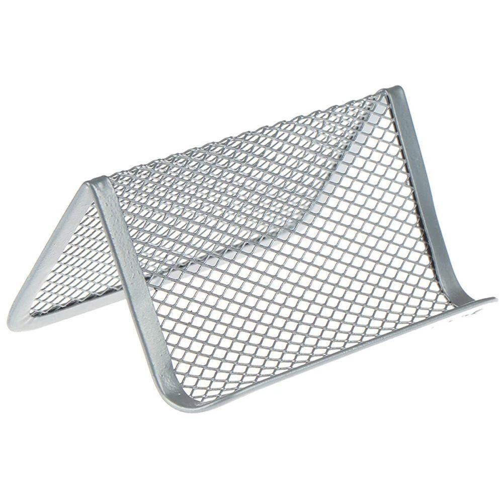 Holder Metal Mesh Desk Business Holders Name Card Holder Card Display Stands Business Card Holder