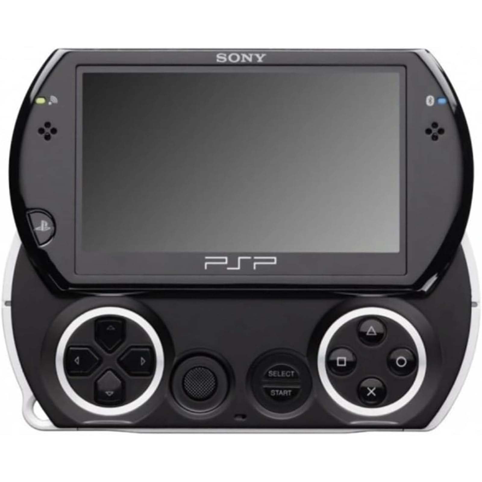 

Відновлена портативна консоль Sony PSP go Чорна з заміненим РК-екраном (PlayStation go) (PSP-N1000PW) чорний