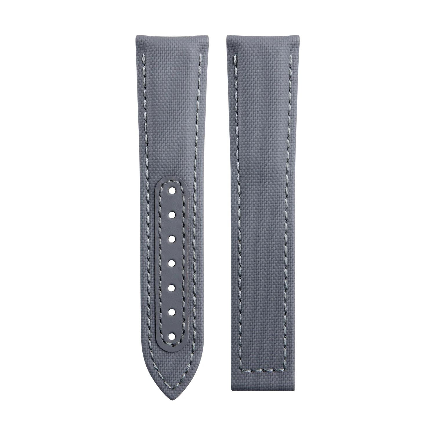 

19mm 20mm 21mm 22mm Universal Woven Nylon Watch Band For Omega Seiko Tissot Strap Seamaster 300 AT150 Fabric Leather Watchband 22-20mm&Without Buckle