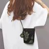 Lightweight Chinese Style Handbag Zipper Closure Elegant Underarm Bag Retro Shoulder Bag  Gift