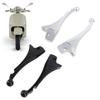 8mm Motorcycle Brake Lever Clutch Lever Kit Aluminum Alloy Anti Slip Texture Handle Short Brake Clut