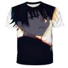 Men's Jujutsu Battle 3D Digital Printed Clothing Personalized Casual Couple's Short Sleeved T-shirt