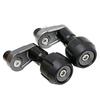 YUANYE Frame Sliders and Fairing Guards for Ninja 400 and Ninja Aluminum Alloy Adhesive 250, Anti-Tip (Gray)