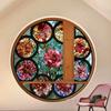 Vintage Self-adhesive European Stained Glass Film Window Anti-peeping Window Sticker Stained Glass Window Film Frosted / Etched