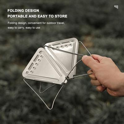 Coffee Dripper Holder Folding Outdoor Camping Hiking BBQ Tea Coffee Filter Rack
