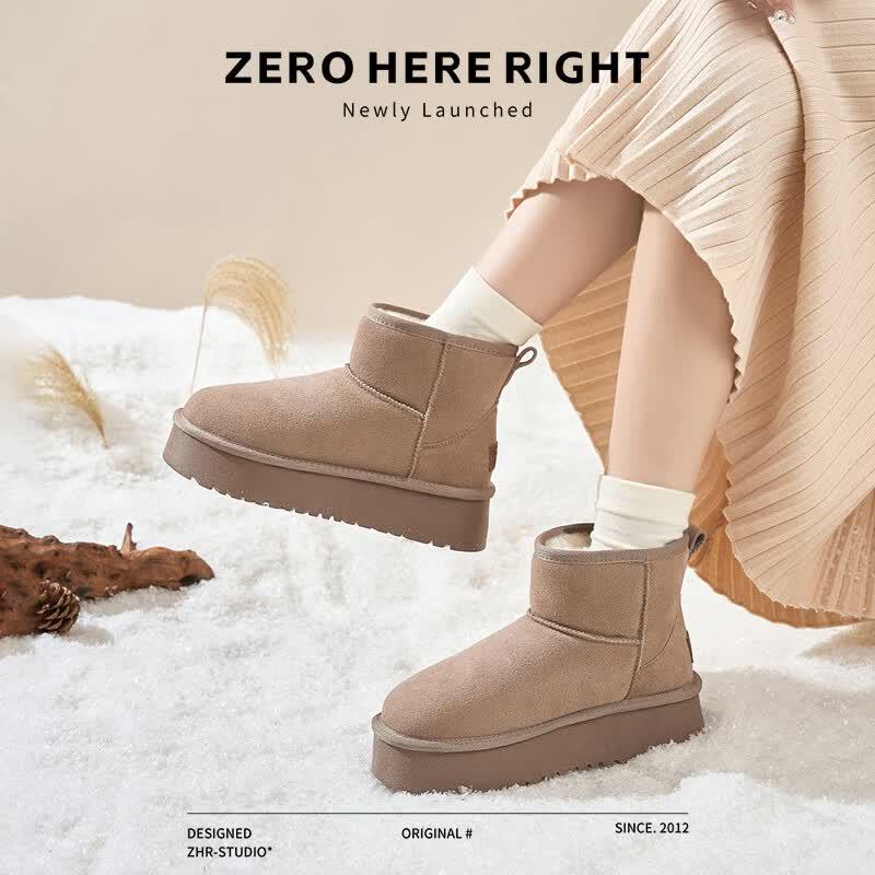 ZHR Women s GZ08H Warm Ankle Snow Boots 40