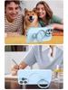iPhone 17 Pro Max Liquid Silicone Magnetic Rotating Stand Protective Phone Case