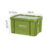 Camping Storage Box Organizer with Lid Space Saving for Organizing Industrial Bin