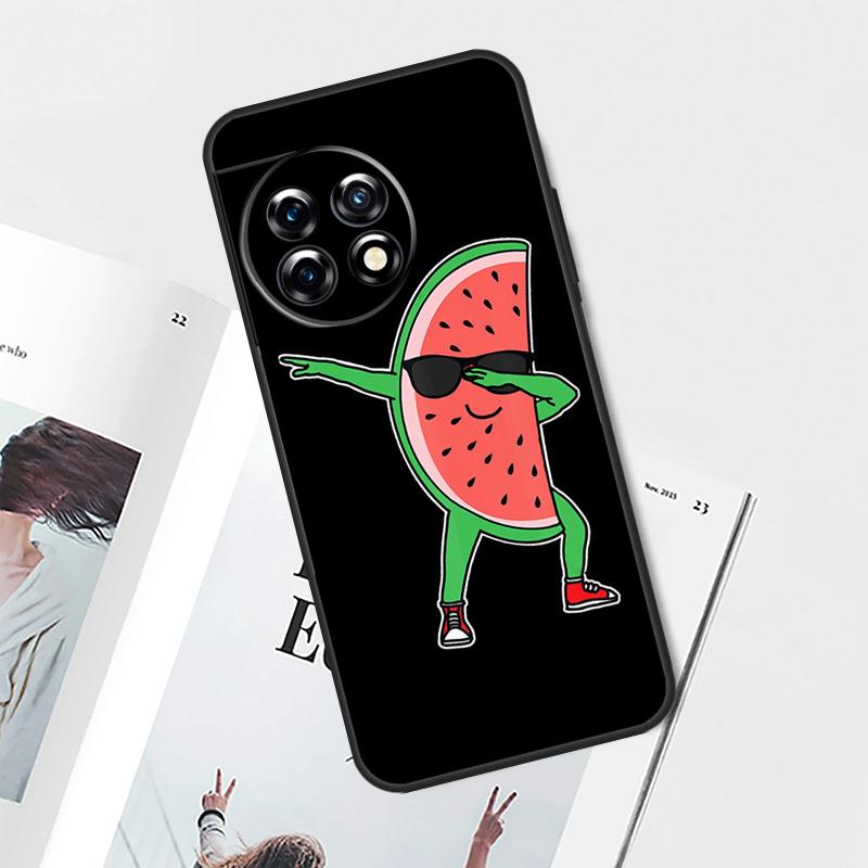 Cute Summer Fruit Watermelon Case For OnePlus Nord N30 N20 N10 CE 2 3 Lite 2T OnePlus 10T 12R 10R 8 9 10 Pro 11 12 Cover