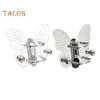 Transparent Hook Strong Load-bearing Butterfly Shape Simple Installation Self Adhesive Key Towel Hook Storage Rack