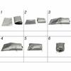 Portable Nylon  Folding Anti Rain Dust Shield Prevent Frost Sun Shade  Motorcycle Cover