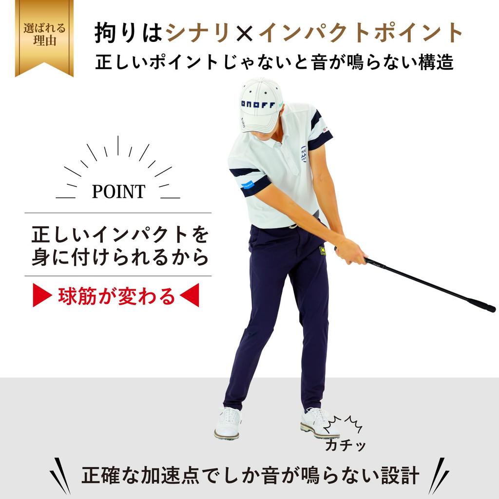 Danact Golf Swing Trainer with Flex, Favorite by Pro Golfer Atomu Shigenaga (Corrective Grip)