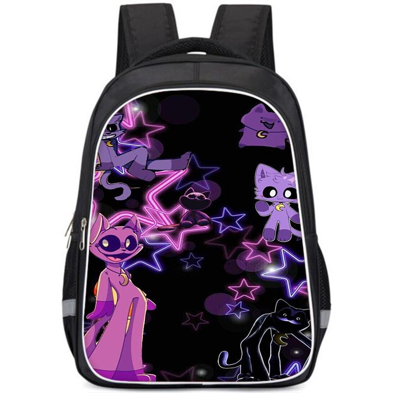 Przestronny plecak szkolny Smiling Critters o dużej pojemności dla dzieci Lekki materiał Oxford