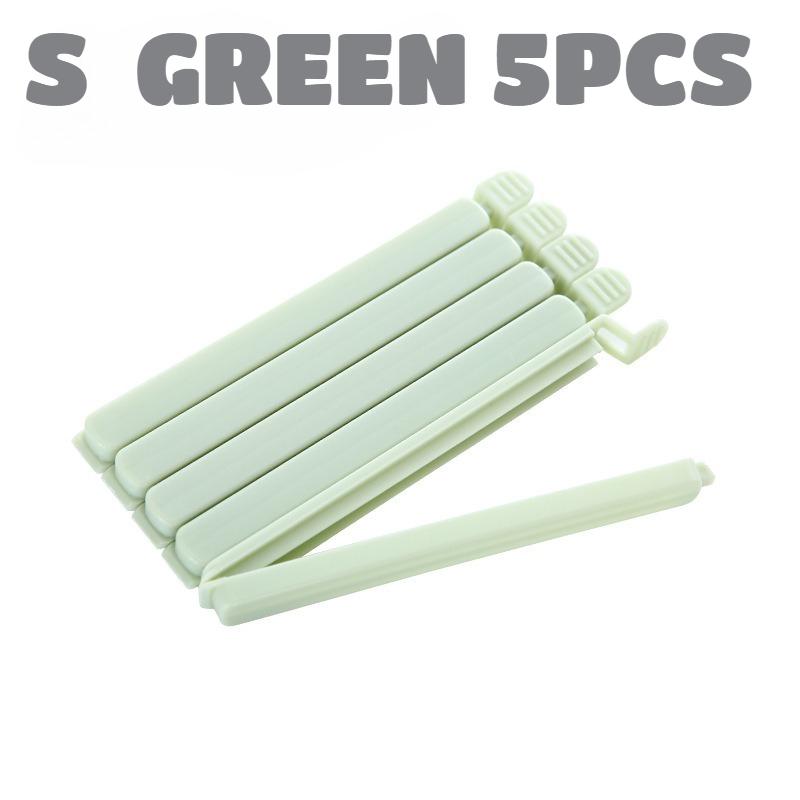 

15PCS Bag Clips Food Snack Sealer Clips 12/15.5cm Reusable Elastic Buckle Package Bag Clamp Clamps for Chip Snack Frozen Food