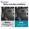 For Suzuki Jimny JB74 JB64      2024 2025 Real Soft Carbon Fiber Sticker LHD RHD Car Door Decor Trim