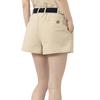 FootJoy Women's Beige Seersucker Elastic Waist Golf Culottes, Size L (FJW-S25-P05, 34902-L)