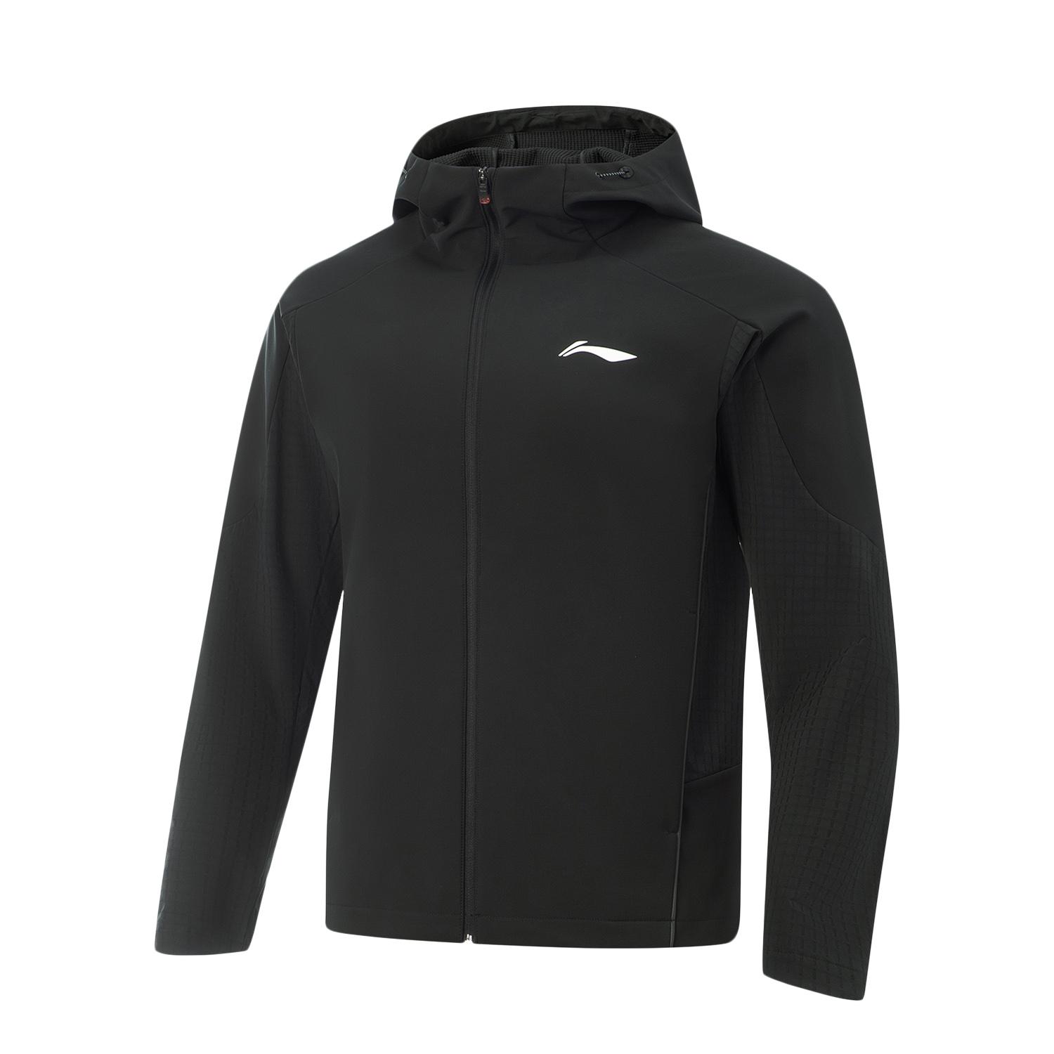 

Li Ning Беговая серия Минималистичная повседневная спортивная куртка софтшелл для мужчин AFDVB55-1 M
