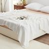100% Cotton Muslin Blanket, 6 Layer Lightweight Breathable Gauze Throw Blanket for Sofa, Couch, Soft All Season Blanket for Bed