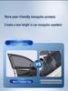 Car Window and Sunroof Anti-Mosquito Mesh: Insect-proof Sun Protection Screen & Curtain.