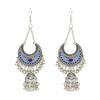 Vintage Women's Bohemian Tassel Hollow Bell Drop Dangle Hook  Earrings Jewelry