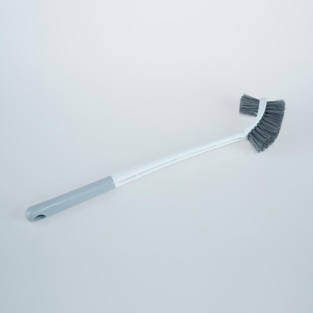 Zhongxin Wall-Mounted Toilet Brush - No Dead Corner, Square Design, Hangable for Efficient Bathroom Cleaning
