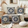 Retro classic floral pattern printing pillowcase ethnic style home furnishing room decoration pillow cover sofa cushion cover