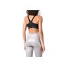 Adidas Front Zipper Logo Print Sports Bra Women Underwear Black GU9456