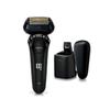 Panasonic Lambda Dash PRO Mens Shaver 6-Blade Fully Automatic Cleaning ChargerSemi-Hard Case Included Can Shave While Charging Craft Black ES-LS9Q-K
