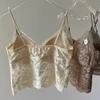 Pure lust sexy lace tube top women's clothing summer spice slim short with chest pad beautiful back suspender top