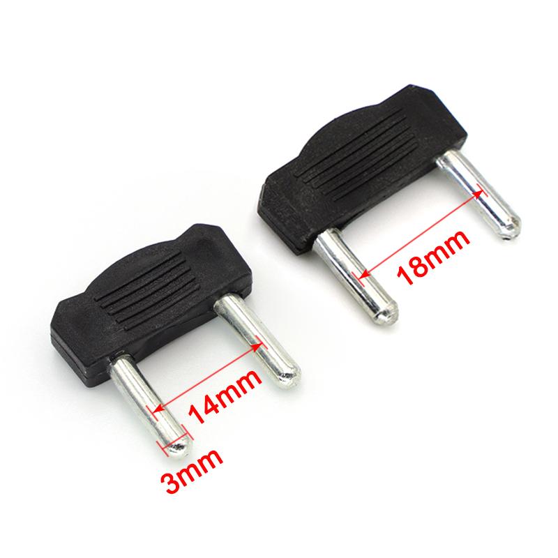 Pack of 10 14mm 18mm Spacing Connectors with 3mm Needle, RCA Audio Video Banana Plug, and Terminal Block Short-circuit Plugs