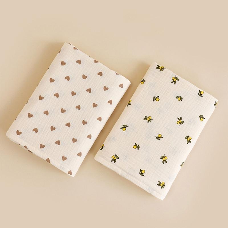 Kocyk dla dziecka Bawełniany Kocyk Otulacz Uroczy Wzór Kocyk do Otulania Ręcznik Kąpielowy Pościel do Łóżeczka Niemowlęcego Ręcznik dla Noworodka Bez Fluorescencji