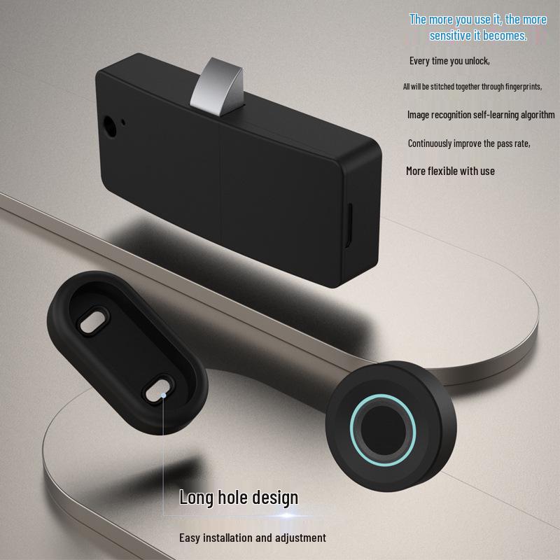 

Замок для ящика и шкафа с отпечатком пальца для домашней, офисной и общежитской мебели