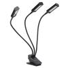 LED Pflanzenwachstumslicht 360 Grad Verstellbare Wachstumslampe 3 Köpfe Zeitschaltuhr Pflanzenlicht für Indoor Sukkulenten