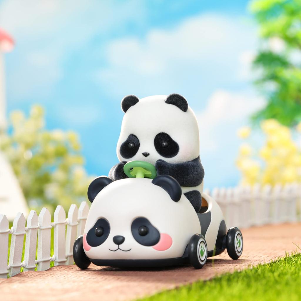 52TOYS Panda Roll Kindergarten Series Trading Figures, Blind Box, Haired Panda Figure, Collectible Figure, Painted, Gachapon, Desktop Decoration,