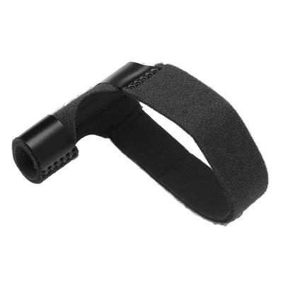 Fiksator Palca Wielokrotnego Użytku Samoprzylepny Fiksator Złamania Palca Korekcja Krzywizny Wsparcie Urazu Orteza Czarna