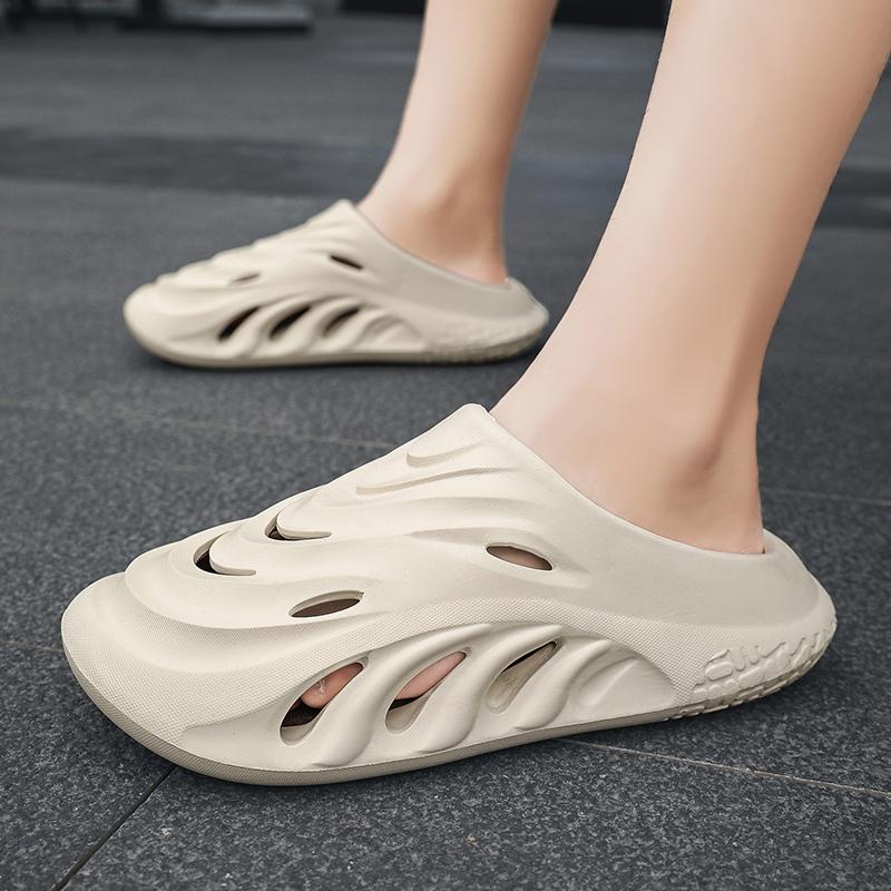 Pánské pantofle Sandály Boty pro muže Plážové Měkké a pohodlné Protiskluzové Vnitřní a venkovní Odolné proti opotřebení Větrací Unisex nové