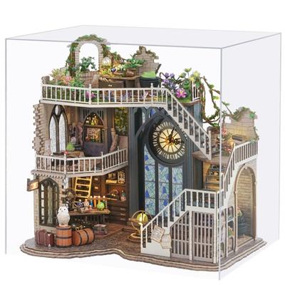 Dollhouse DIY Kit Set Miniature Magic House (t-FREAK)