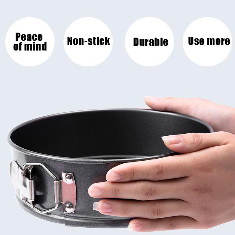 6 Inch Springvorm Taartvorm Ronde Springvorm Bakvorm Afsluitbare Mousse Bakgereedschap Voor Thuisgebruik