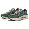 Li-Ning 1990 Lava Shock Absorption Non-Slip Wear-Resistant Low-Top Casual Shoes Men sneaker Dark-Green ALJT045-3