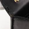 Salvatore Ferragamo ChainShoulder Shoulder Bag AQ21-8752 Gancini 2-way Clutch Black Enamel Women Used