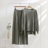 Loose Casual Knitted Suit Early Autumn New Single Loose and Thin Irregular Design