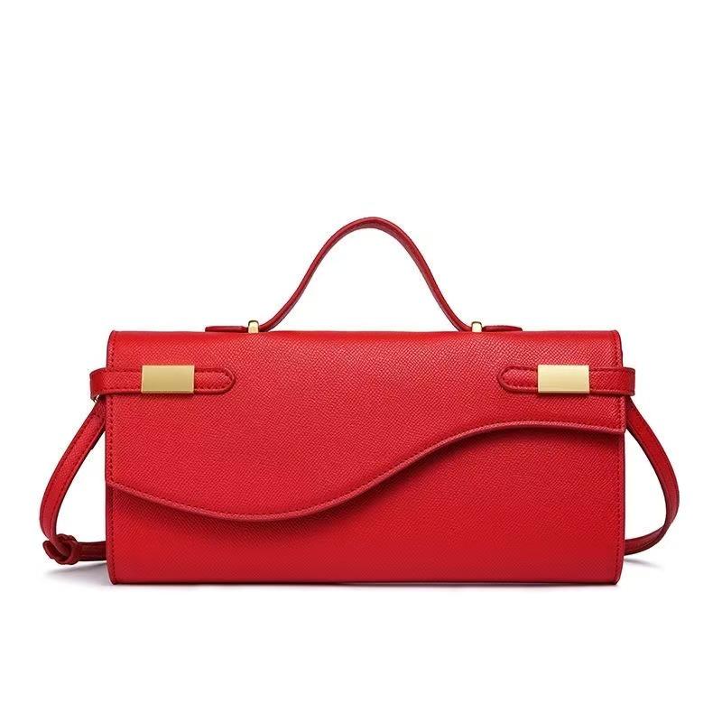 Neue 2025 Handtasche Mini Kelly mit Palmenmuster & Umhängetasche für Damen