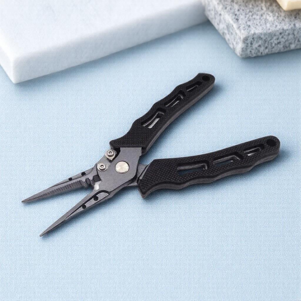 7 Inch Precision Forged Stainless Steel Multifunctional Fishing Plier Scissors Clamp High Quality