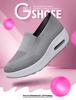Women's casual shoes breathable knitted material non-slip style light and comfortable size