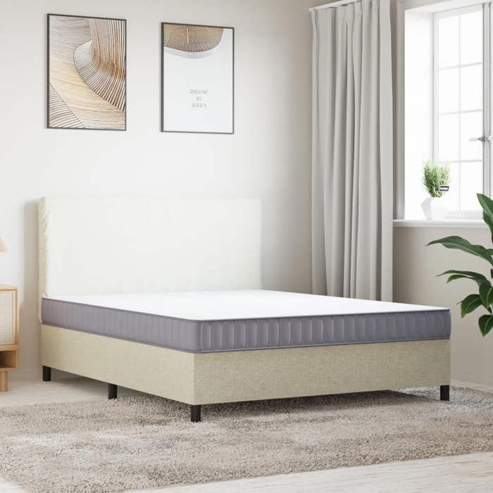 VidaXL Matelas en mousse moyennement doux 160x200 cm 373025