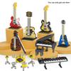 Mini Musical Instrument Building Blocks Piano or Guitar or Keyboard or Bass or Drums DIY Educational Toy for Boys & Girls!