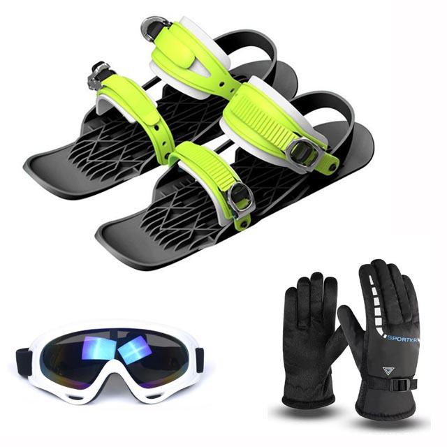 2026 Freestyle MiniSki Schuhe: Mini-Ski-Board für Schnee-Spiele - Ausgabe zum Jahr des Pferdes