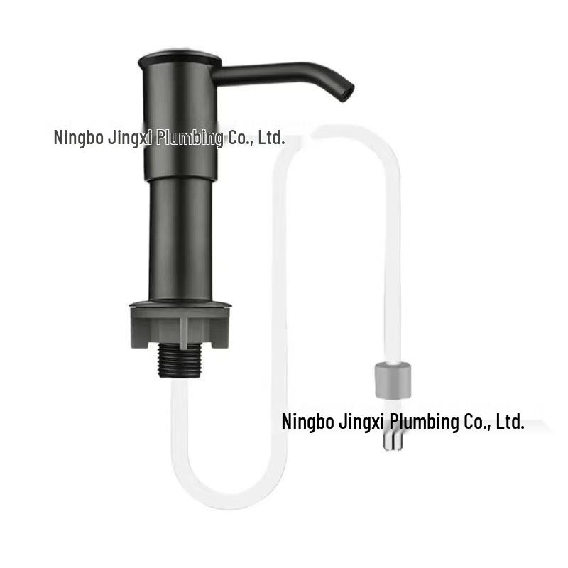 Dish Soap Dispenser with Extension Tube for Kitchen and Vegetable Wash