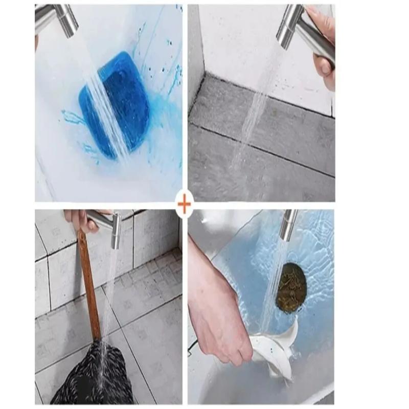 Sprayer Gun Hand Protable Toilet Holder Handheld Faucet Home Bathroom Shower Head Self Cleaning