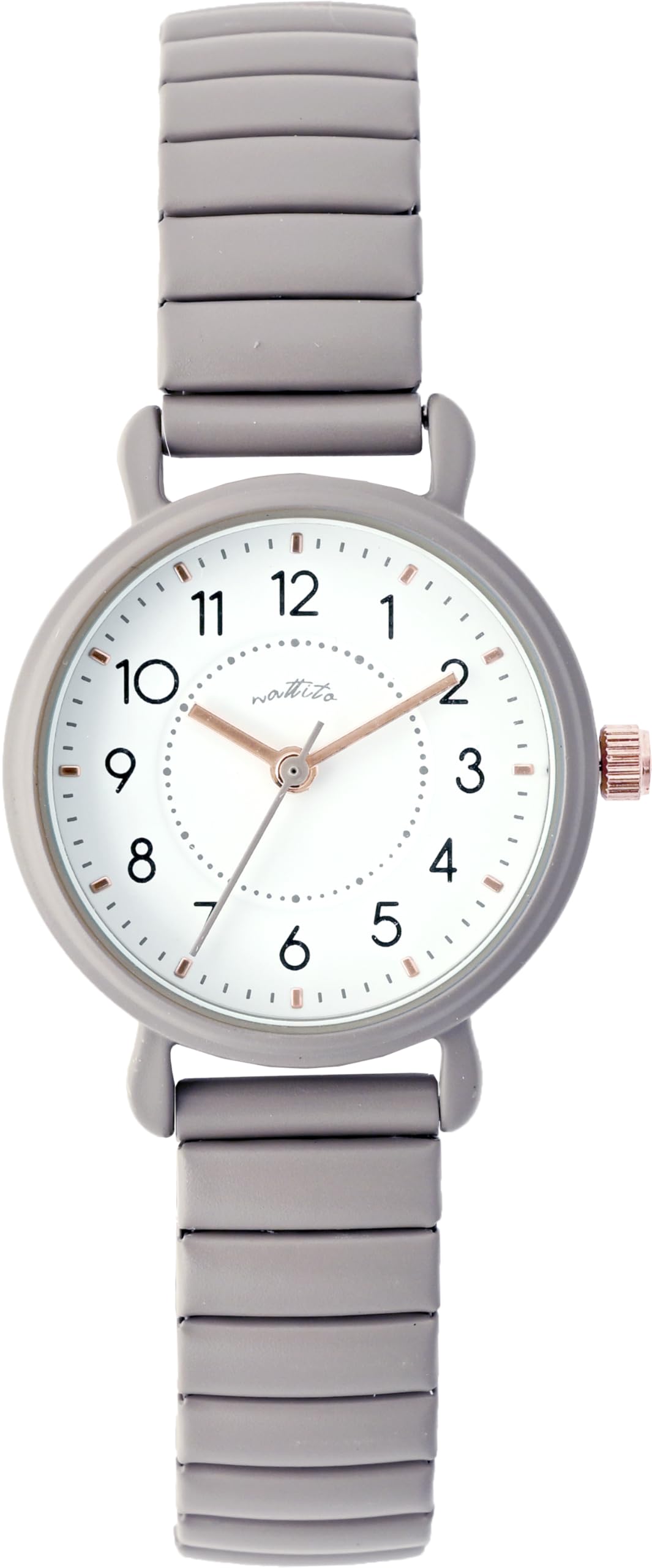 

Полевые Аналоговые Часы из Нержавеющей Стали с Аккордеоном Простой Ремешок Sorbet GY для Женщин, Дизайн, Серый, YM080-4 серый
